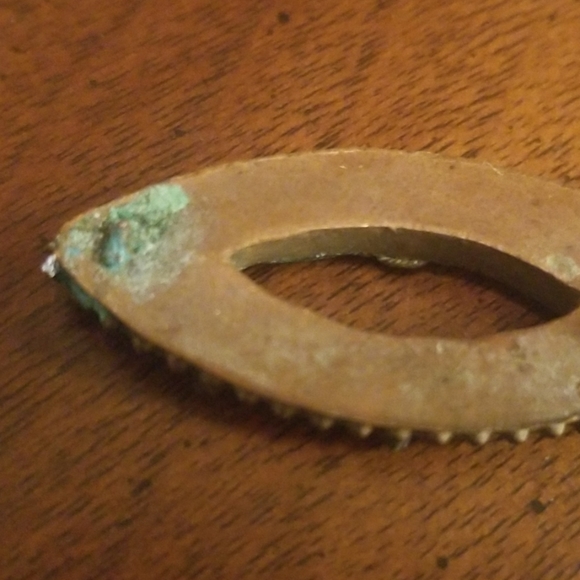 Antique mosaic brooch minus latch PM 793A - Picture 4 of 4